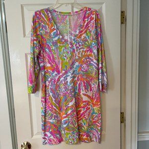 Lily Pulitzer Dress, 3/4 Sleeves, Size Large